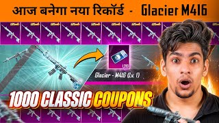 1200+ Classic Crates for Glacier M416 🔥Highest Record of BGMI Crate Opening