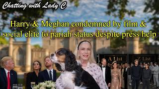 Harry & Meghan condemned by film & social elite to pariah status despite press help