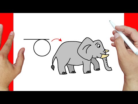 Truco para Dibujar un Elefante | Dibujos fáciles