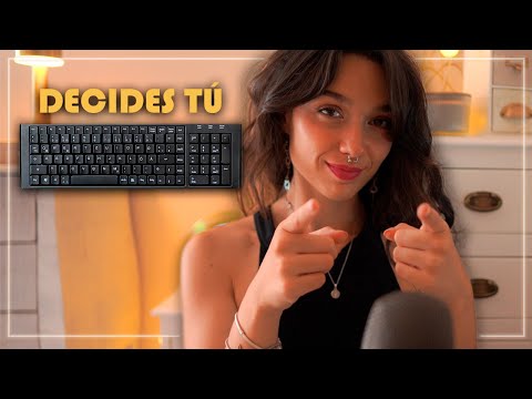 Tú eliges el sonido 🔊 | ASMR interactivo con tu teclado (¡pruébalo!)