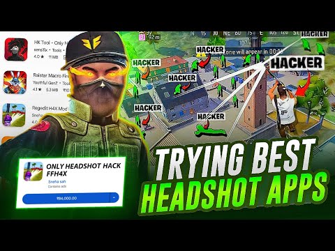 Trying HEADSHOT APPS on Playstore !!! - Gaming with Raahim