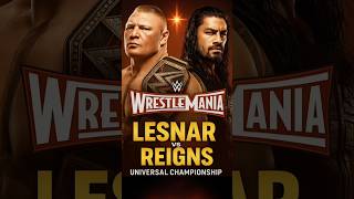 Brock vs Roman – जब पहली बार टकराए दो राक्षस! 🔥 | WWE Short #WrestleMania31 #wrestling #wwe