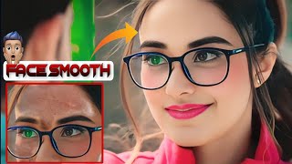 HD Face Smooth Kaise Kare Autodesk Sketchbook || Face ko gora kaise karen photo editing ||