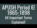 U.S. History Concepts and Events