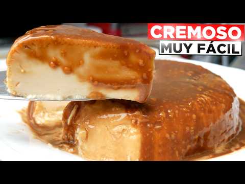 ¡FLAN en 5 MINUTOS 😍!  El MÁS RICO y FÁCIL, Súper CREMOSO.