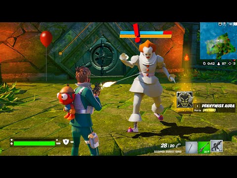 NEW PENNYWISE BOSS in Fortnite Update