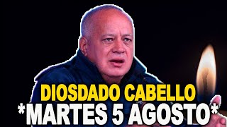 INFÓRMATE VENEZUELA MARTES 5 AGOSTO MADURO Y DIOSDADO CABELLO