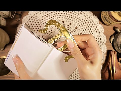 ASMR Journaling with Passport Note✒️ 패스포트 다이어리 꾸미고 일기쓰기 Relaxing Sounds 다꾸 | hwaufranc