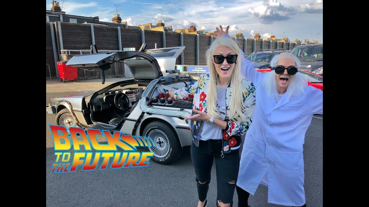ORIGINAL CAR FROM BACK TO THE FUTURE MOVIE