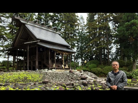 秋田山中、ニギハヤヒ降臨の地！唐松神社