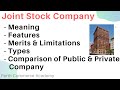 Understanding Joint Stock Companies