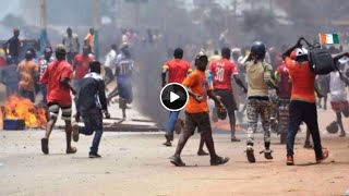 Très très gr@ve rn côte d'ivoire  tous les africains doivent voir ça 