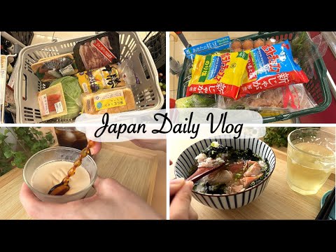 what I cook and eat in a day | Ochatuke, Houjicha panna cotta, Korean BBQ