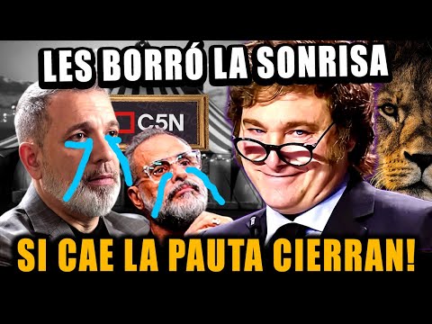 KARMA!🔥 C5N CENSURÓ A ECONOMISTA Y MILEI LOS PUSO A LLORAR PAUTA!