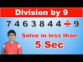 Division by Nine Techniques