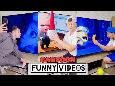 Try Not To Laugh 😝 Best Funny Cartoon Videos Compilation 2024 😂