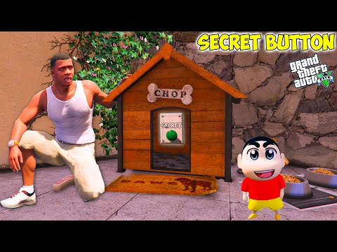 Franklin Found A Secret Button Inside Chop's House In Gta 5! | GTA 5 AVENGERS