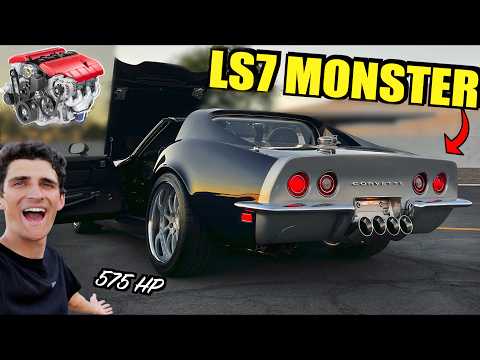 We Bought a 575HP LS7 Swapped 1969 Corvette RestoMod MONSTER Sight Unseen!