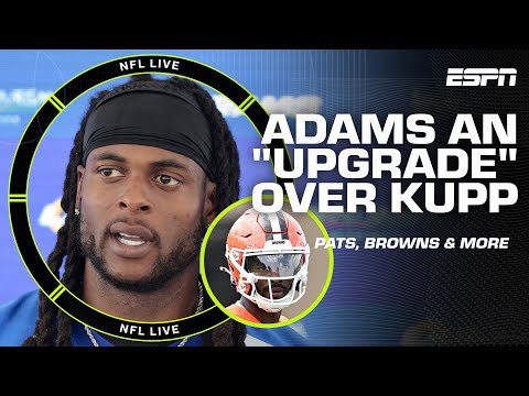 EXPECTATIONS for Browns' 4-WAY QB battle, Davante Adams & Patriots turning it around!? | NFL Live