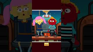 Les amis animaux effrayants du vieux MacDonald ! 👻🐷 #shorts #spooky #scary #trending #skeleton