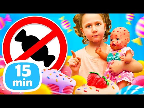 🍼 Giochiamo con le bambole insieme! Video per bambini piccoli con giochi divertenti