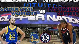Golden State Warriors vs Los Angeles Clippers LIVE REACTION/Play-By-Play
