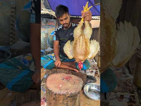 Wow Traditional Chicken Cutting Skills By Professional Cutter | Best Chicken Cutting Skills #shorts