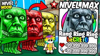 Conseguí al NUEVO PERSONAJE SECRETO RANG RING RING BUS IRENG Desde NOOB hasta MAX Brainrot Evolution