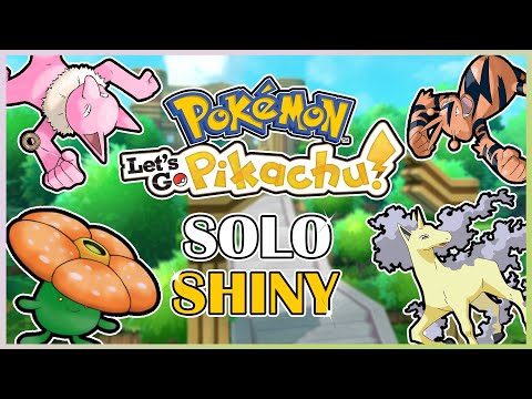 ✨ [RETO POKÉMON] ¿ME PUEDO PASAR POKÉMON LET'S GO! PIKACHU SOLO CON POKÉMON SHINY?