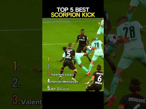 BEST SCORPION KICK GOALS IN FOOTBALL
