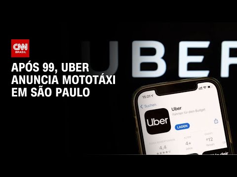 Após 99, Uber anuncia mototáxi em São Paulo | LIVE CNN