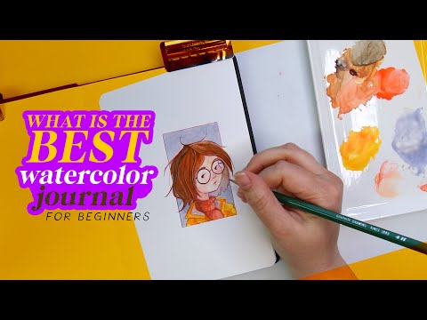 The Best Watercolor Journal for Beginners