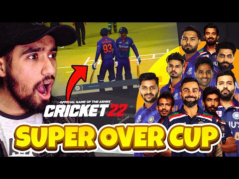 INDIA in SUPER OVER CUP | Cricket 22