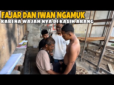 Preman Kampung Wak Miskun Kasih Arang Ke Wajah Iwan Dan Fajar Saat Tidur!