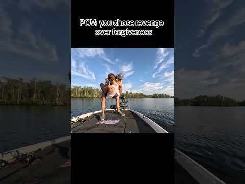 I had nothing to lose 😂 #bassfishing #girl #revenge #fishing #bass #fight #win #foryou #foryoupage