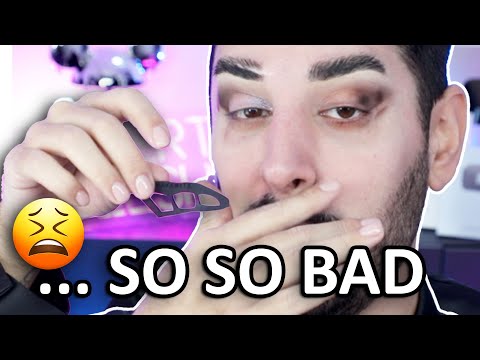 This Looks So Stupid.. LETS TRY IT!! | TikTok eyeshadow Stencil