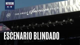 Preparativos para el 4 de Julio: Así se ve escenario donde Donald Trump dará su discurso