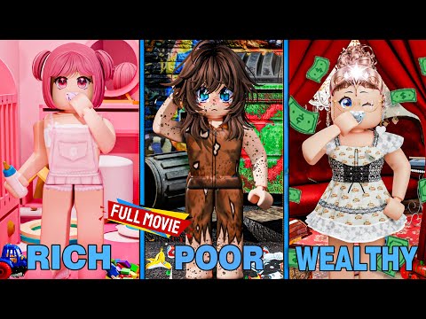 Triplets Separated At Birth, FULL MOVIE | roblox brookhaven 🏡rp