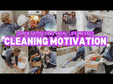 NEW! DECLUTTER + ORGANIZE + CLEAN WITH ME | CLEANING MOTIVATION - HOME ORGANIZATION Jessi Christine