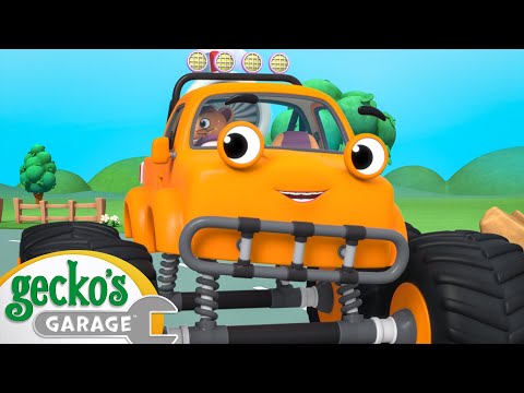 Race of the Ages! 🏁 | GECKO'S GARAGE 🐸 | Old MacDonald's Farm | Vehicle Cartoons for Kids