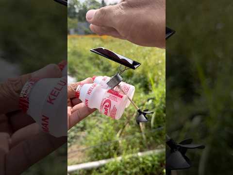 kreatif mainan botol bekas tenaga surya #creative #toys #inspiration #edukasi #idebarangbekas