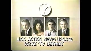 WXYZ Detroit: 1980 Action News Promo