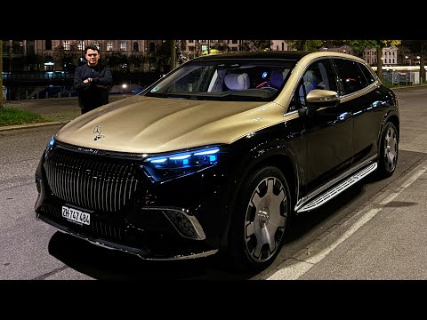 2025 Mercedes-MAYBACH S-Class SUV | Full Night Drive Review EQS 680 Interior Exterior