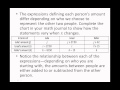 Algebraic Expressions and Problem Solving