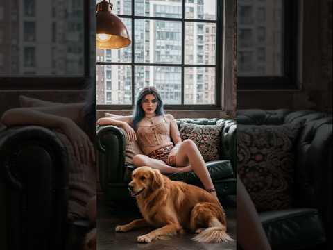 City Girl Aesthetic + Golden Retriever = Perfection ✨🐶