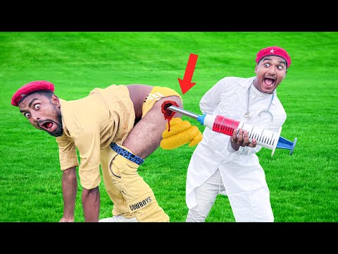 Very Special Trending Funniest Fun Comedy Video 2025 Amazing Injection Wala Comedy Video Epi 01