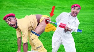 Very Special Trending Funniest Fun Comedy Video 2025 Amazing Injection Wala Comedy Video Epi 01