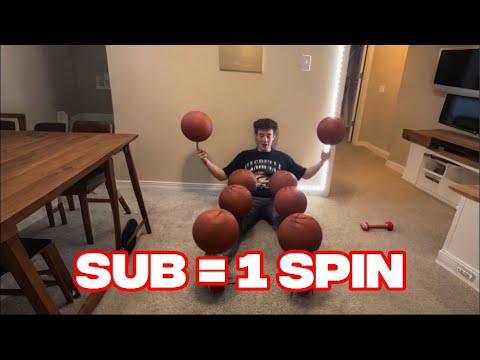 1 Subscribe = 1 second spin