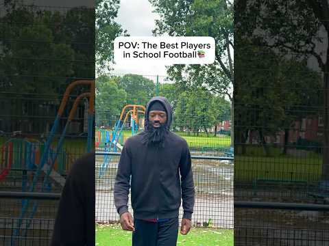 POV: The Best Players in School Football📚 #football #footballshorts