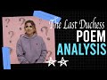 Themes and Analysis of 'My Last Duchess'